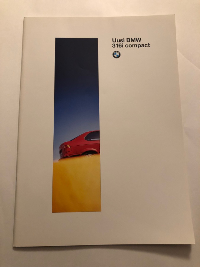 Myyntiesite - BMW 316i compact - 1/1994
