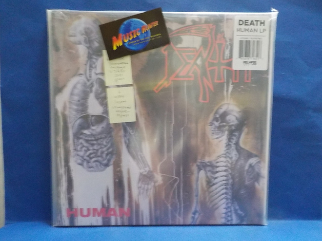 DEATH - HUMAN M-/EX U.S & EU 2021 PRESS LP