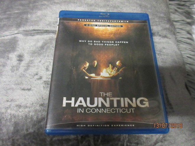 The Haunting in Connecticut bluray, kauhu
