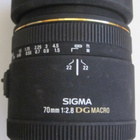 Objektiivi Sigma 70mm 1:2,8 DG Macro Nikon SIISTI - pikkukuva 3