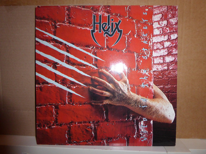 HELIX - Wild In The Streets LP - Capitol EU 1987