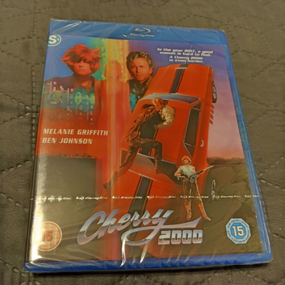 Cherry 2000 Blu-Ray **muoveissa**