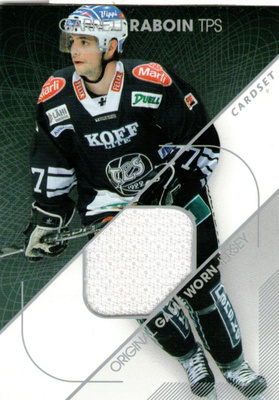 2011-12 Cardset  GARRETT RABOIN TPS Jersey