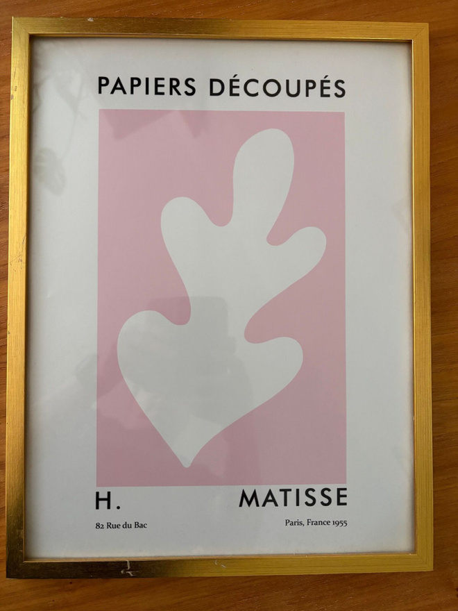 2 kpl Matisse Papiers dècoupiès aiheisia sisustustauluja