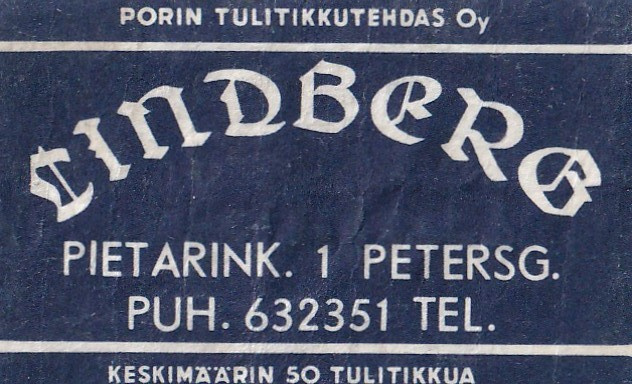 Lindberg, Pietarink. 1   b516