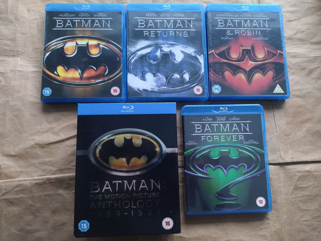Batman The motion picture Anthology 1989-1997 (Bluray)