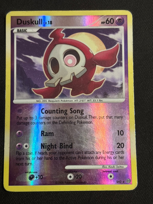 Duskull lv.18 SH2 (Reverse holo) Stormfront