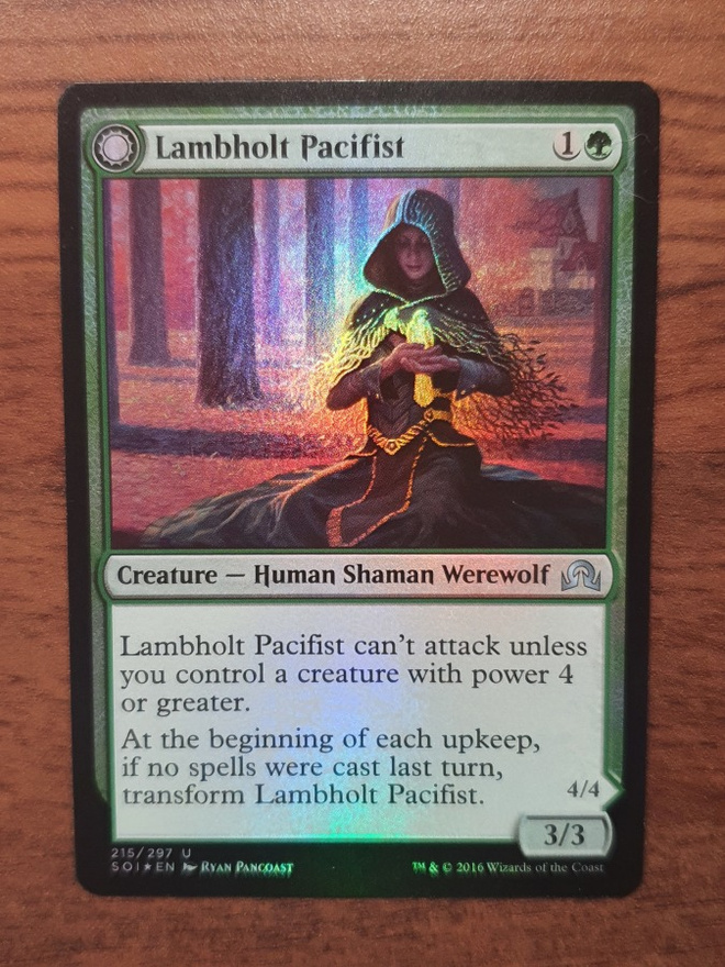 Magic the Gathering Lambholt Pacifist / Lambholt Butcher