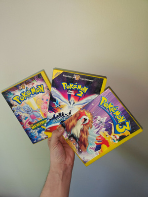 Pokémon-elokuvat 1-3 – Alkuperäiset keltaisilla kuorilla