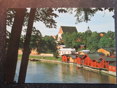 KULKEMATON PORVOO BORGÅ PUNAISET RANTA-AITAT KIRKKO