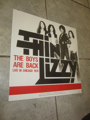 Thin Lizzy The Boys Are Back (Live In Chicago 1976) UUSI LP