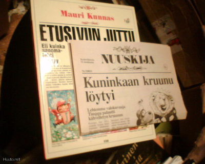 Mauri Kunnas ETUSIVUN JUTTU ( Mukana NUUSKIJA -lehti ! ! )