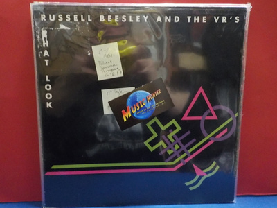 RUSSELL BEESLEY AND THE VRS - THAT LOOK M-/VG+ FIN-89 12" LP
