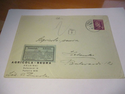 1935 Taavetti lunastuskuori