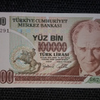 TURKEY 100 000 LIRASI 1970 UNC (K15-S79) - pikkukuva 1
