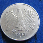 5 mark 1983D. Länsi-Saksa. West Germany - pikkukuva 2