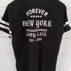 Musta Forever New York t-paita kokoa 170cm - pikkukuva 2