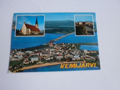 Kemijärvi, kolmikuvakortti, ei p.