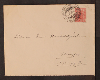 # 23595 # Paikalliskirje Helsinki - 1899