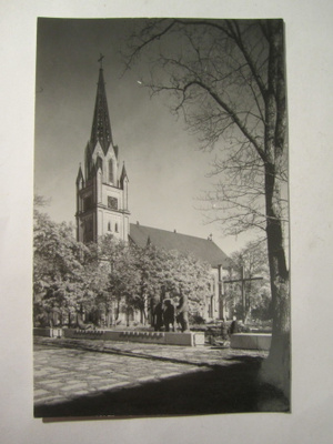 VANHA Valokuva Pori 1930-l Postikortin Alkup.Mallikappale