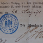 Dokumentti todistus avioliitto v,1908 Saksa rakkaus uskollis - pikkukuva 3
