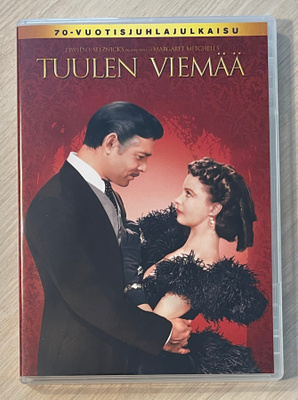 Tuulen viemää (1939) 70-vuotisjuhlajulkaisu (5DVD)