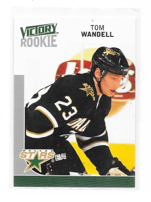 2009-10 UD Victory #245 Tom Wandell Dallas Stars ex Ässät RC