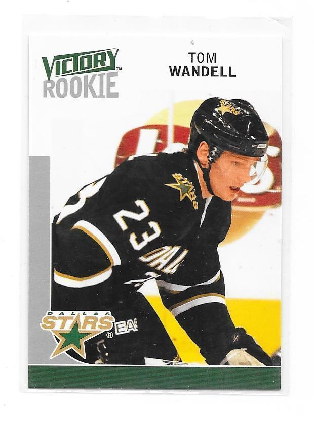 2009-10 UD Victory #245 Tom Wandell Dallas Stars ex Ässät RC
