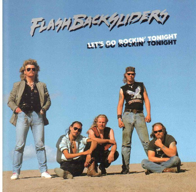Flashbacksliders – Let's Go Rockin' Tonight LP Amulet 1990