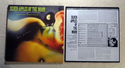 MORTON SUBOTNICK: Silver Apples.. LP (SIGNED ) Ltd oranssi