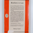 Henry Cecil : Brothers in Law - pikkukuva 2