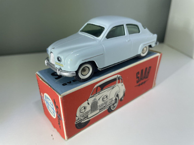 Tekno SAAB 96 leluauto 60-luvun alusta