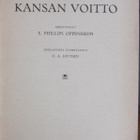 E. Phillips Oppenheim: Kansan voitto. 342 s. - pikkukuva 4