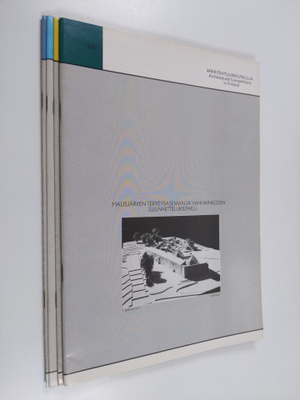 Arkkitehtuurikilpailuja 1987 (4 numeroa)