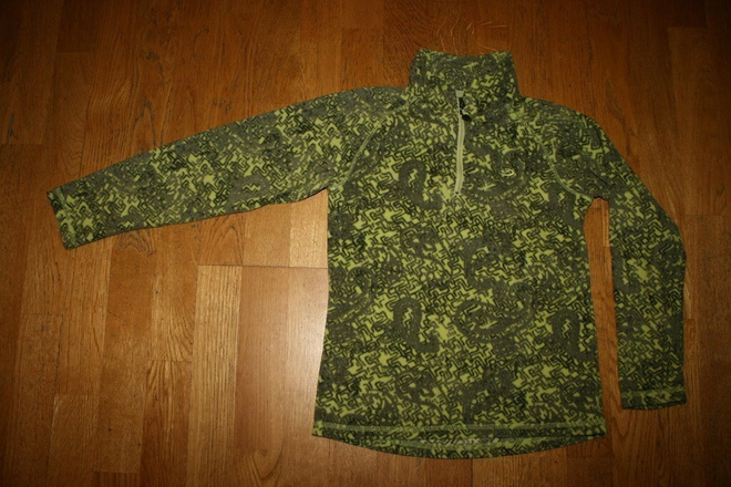 Five Seasons ohut vihreä fleece 134-140