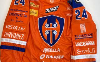 Tappara oranssi pelipaita 2024-25: #24 Suhonen GI