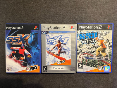 SSX PS2-Pelejä