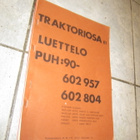 TRAKTORIOSA KY LUETTELO v 1982 - pikkukuva 1