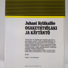 Juhani Kyläkallio : Osakeyhtiölaki ja käytäntö (signeerattu) - pikkukuva 2