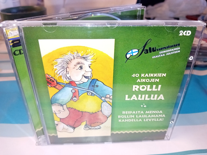 2cd 40 kaikkien aikojen Rölli laulua ( SIS POSTIKULU  )