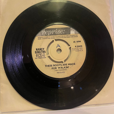 NANCY SINATRA: These Boots Are Made….* The City… * UK 1965