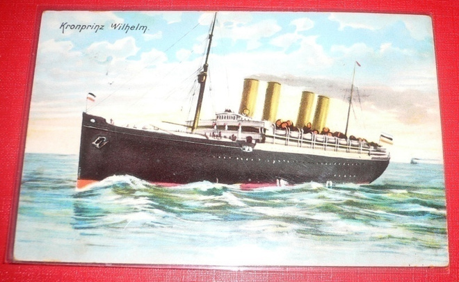 Laivakortti Kronprinz Wilhelm   (K11)