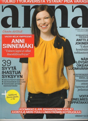 Anna n:o 39 2012 Anni Sinnemäki. Antti. Meri-Tuuli. Annakka.