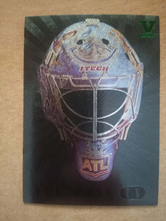 2006-07 BTP Mask Black Vault Emerald Kari Lehtonen