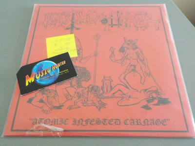 BLASPHEMOPHAGER - ATOMIC INFESTED CARNAGE M-/M- 10''