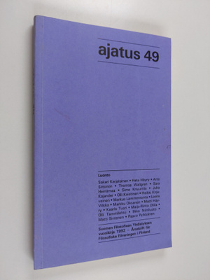 Ajatus 49 : Luonto - Suomen Filosofisen Seuran vuosikirja...
