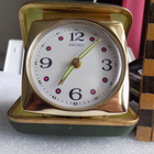 Seiko Japan travel alarm clock - pikkukuva 1
