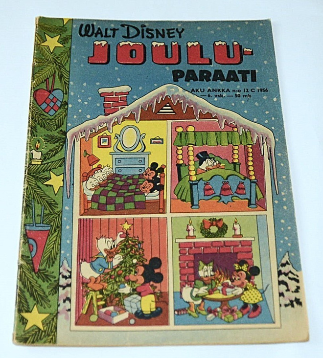 Aku Ankka Jouluparaati 12 C  1956