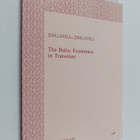 Seija Lainela : The Baltic economies in transition - pikkukuva 1