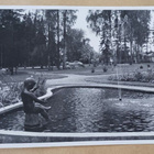 Imatra, "Poika ja sammakko", suihkulähde,vkpk (A.A.) p.1958 - pikkukuva 1
